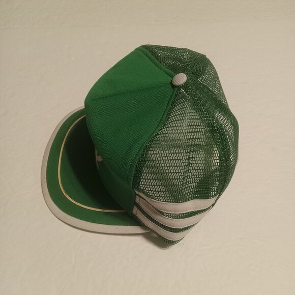 Quaker State Vintage 3 Stripe Trucker Hat/Cap OSFA - Picture 3 of 7